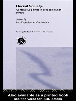 cover image of Uncivil Society?